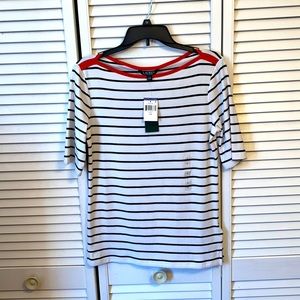 Ralph Lauren boat neck top